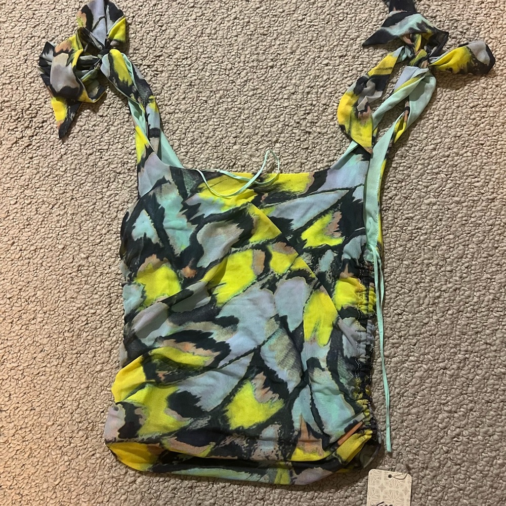 Free People Butterfly Women's Top